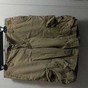 Men's Aeropostale Khaki Cargo Shorts Size 29